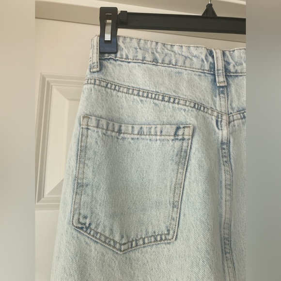Zara maxi light wash denim skirt - Picture 11 of 13